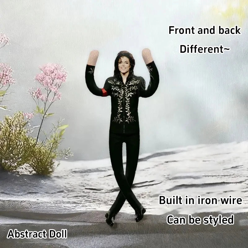 Michael Jackson Bendable Poseable Plush Doll