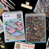 3D Cartoon Sticker Book with 40 Large-Size Stickers