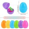 100-Pack Fillable Plastic Easter Eggs for Hunts & DIY Crafts