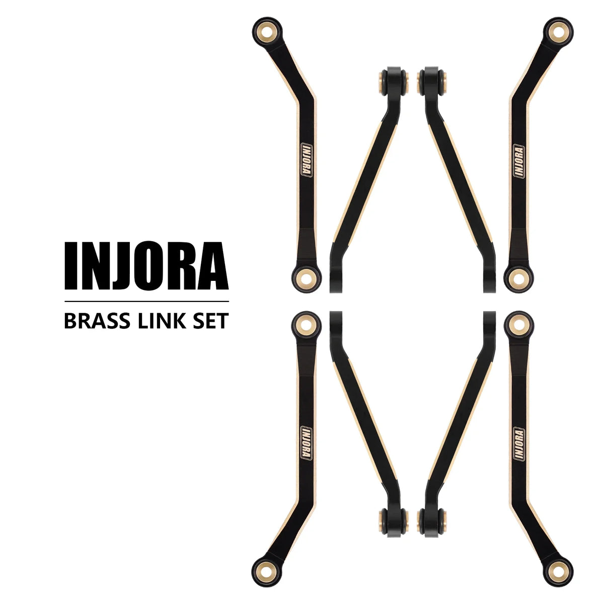 Brass High Clearance Chassis Links for 1/24 RC Crawler