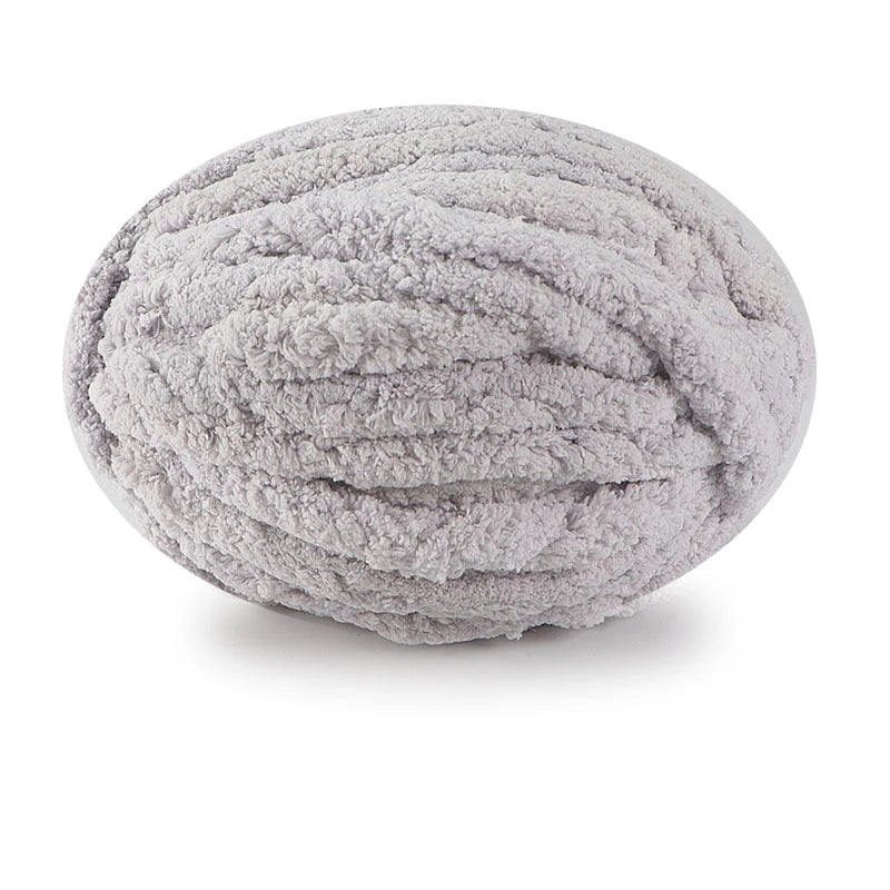 Chunky Chenille Yarn for Knitting and Crochet