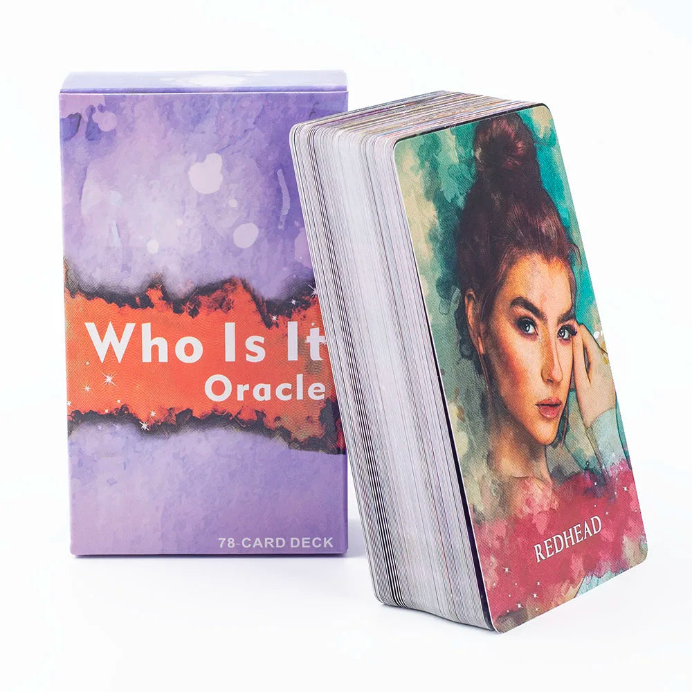 Who Is It Oracle Cards – 78-Card Divination Deck for Insight & Reflection