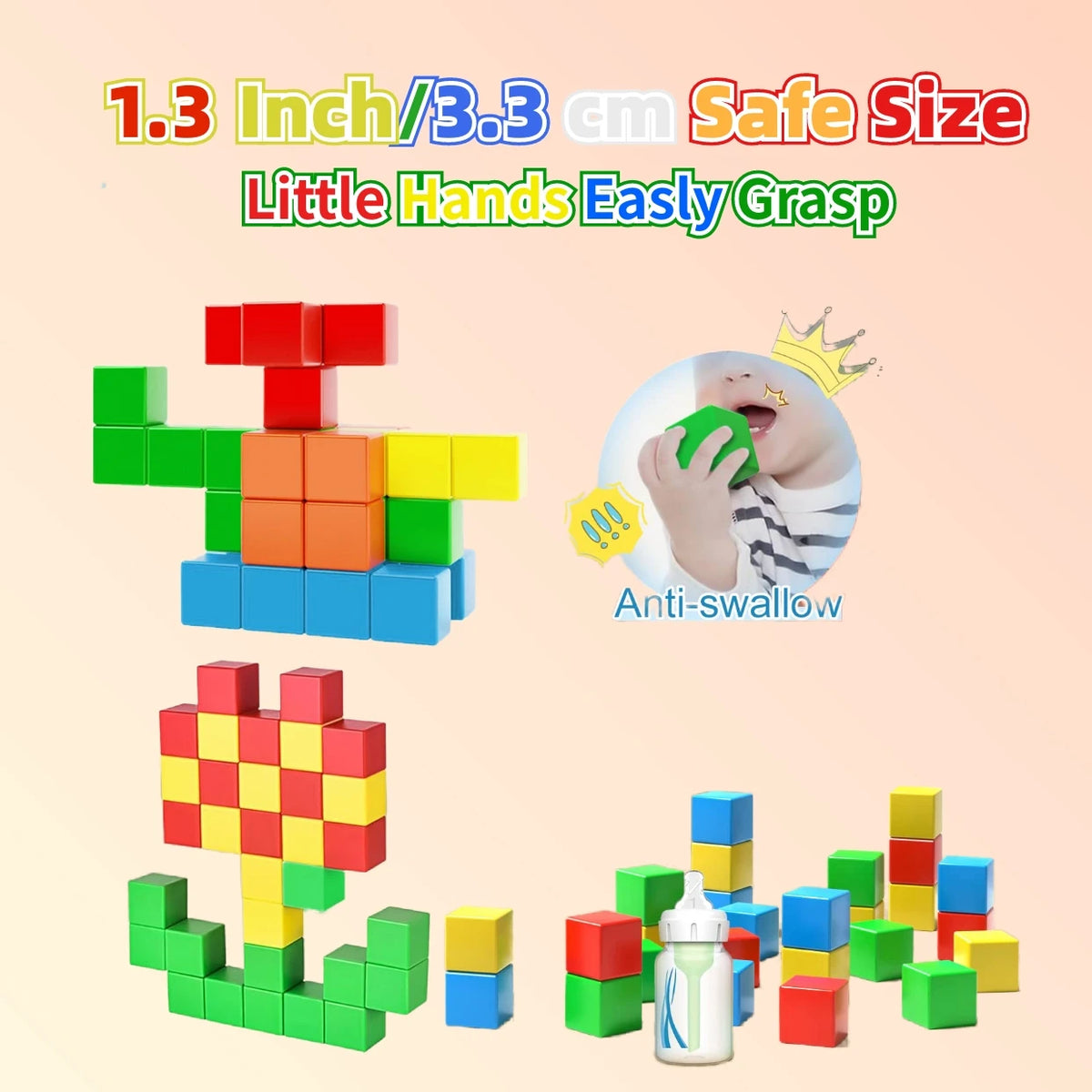 Magnetic Building Blocks Set for Kids – STEM Learning Toy
