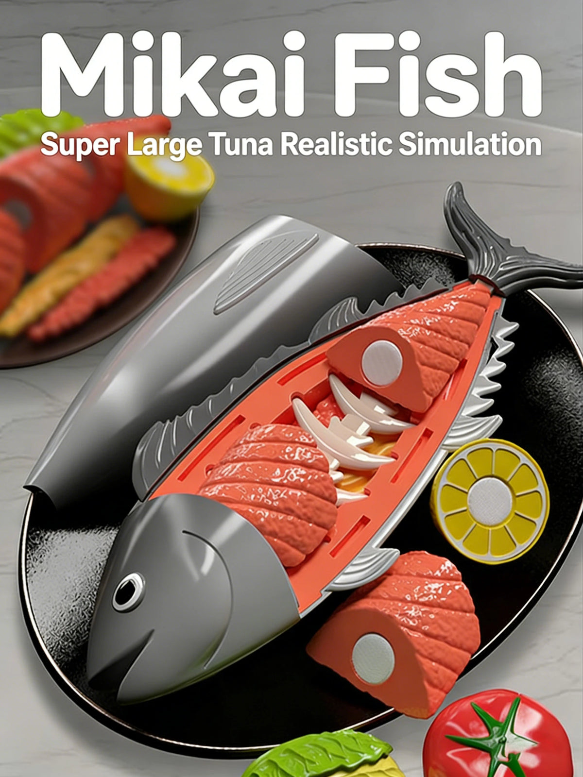3D DIY Food Play Kit with Lobster, Crab, Fish & More