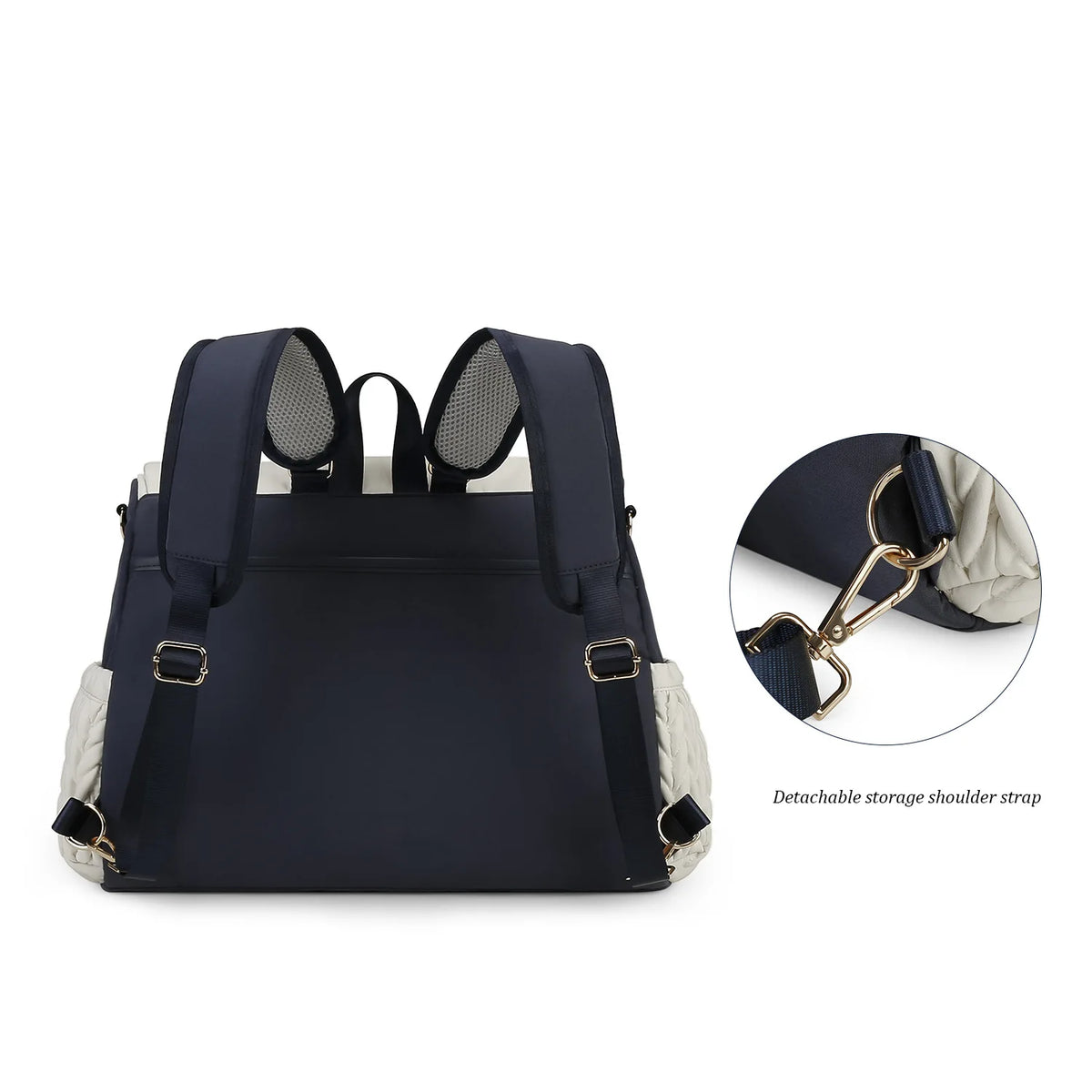 Large Capacity Waterproof Diaper Bag Tote