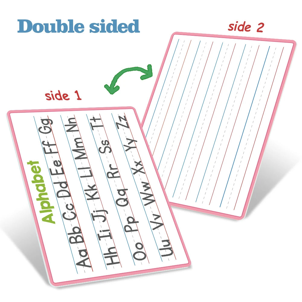 Reusable Dry Erase Handwriting Practice Board for Kids