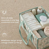 Nursery Diaper Stacker Organizer with Portable Caddy Design
