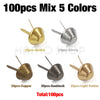 Metal Bag Bottom Rivets for Leather Craft and DIY Projects