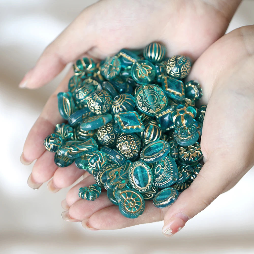 Mixed Classical Acrylic Spacer Beads for DIY Jewelry Making