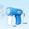 Automatic Bubble Gun with Lights for Kids