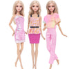 Sequin Doll Fashion Dress Set for 12-Inch Dolls