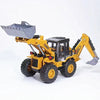 Diecast Engineering Vehicle Set for Kids - 4-Piece Construction Toy Collection