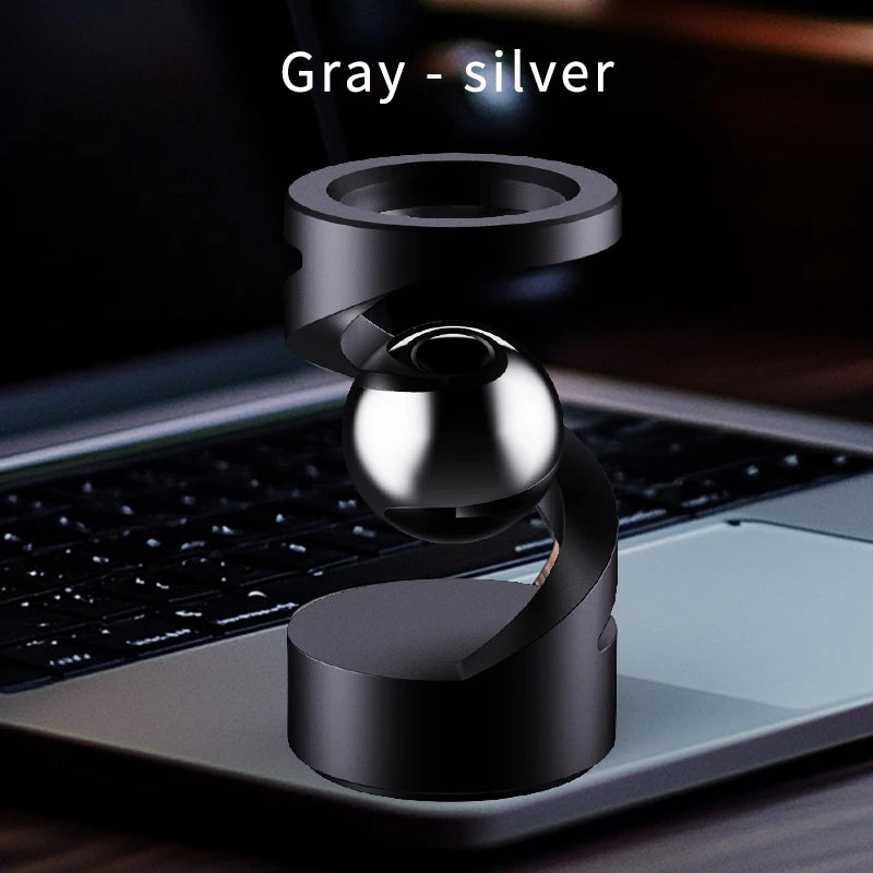 Magnetic Levitating Spinning Top – Precision Metal Desk Toy