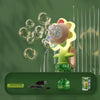 Sunflower Bubble Machine with Lights and Auto Shake for Kids