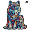 Wooden Animal Jigsaw Puzzle for Kids and Adults