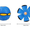 Interactive Flying Saucer Dog Toy with Deformation Fun