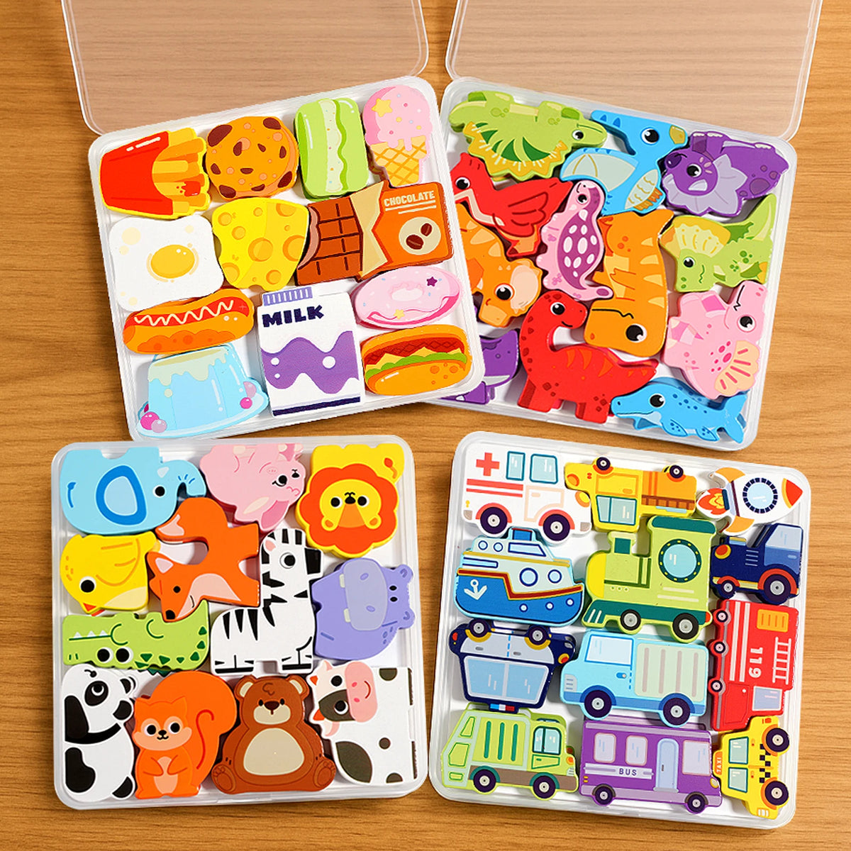 Wooden 3D Jigsaw Puzzle for Kids – Montessori Learning Toy