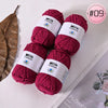 Soft Milk Cotton Yarn Value Pack - 4 Balls for Knitting & Crochet