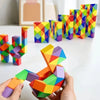 Rainbow Twist Puzzle Snake – Creative Fidget Toy for Kids & Adults