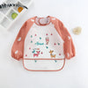 Waterproof Long Sleeve Baby Bib with Full Sleeve Protection