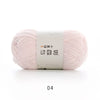Soft Chenille Yarn for Knitting & Crochet - 50g Ball