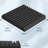 50-Pack Acoustic Foam Panels for Soundproofing and Studio Treatment