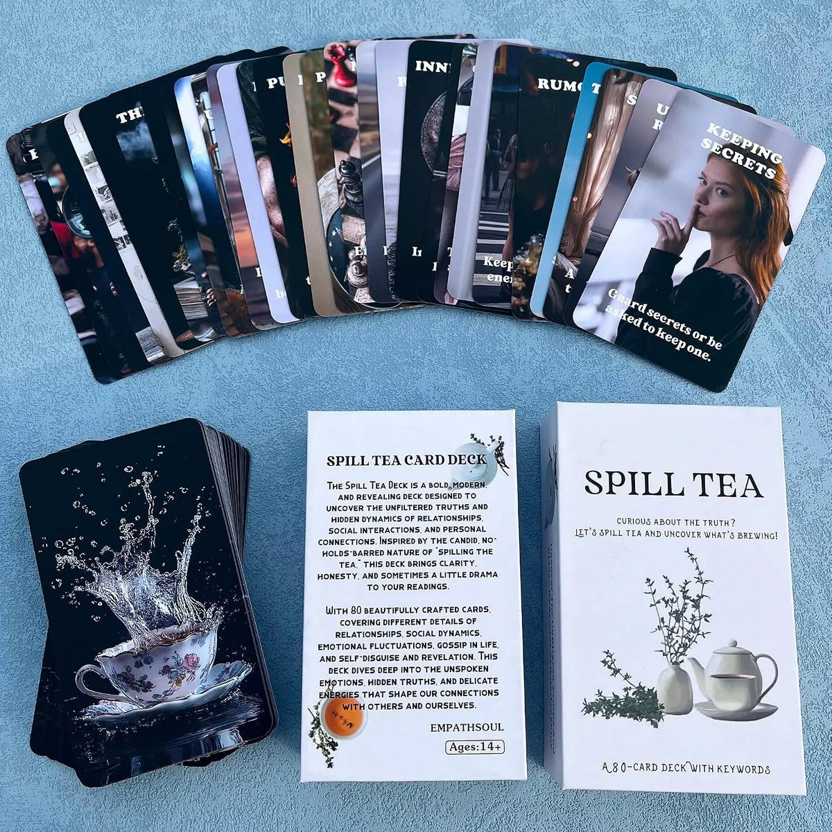 Spill the Tea Oracle Card Deck