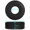 1.3" Mud Terrain Tires for RC Crawler (4-Pack)