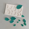 Rose Leaf Silicone Mold for Crafting and Candle Making
