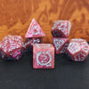 Dragon Pattern Polyhedral Dice Set for RPG & Tabletop Gaming
