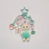 Caramel Cat Plush Keychain Bag Charm