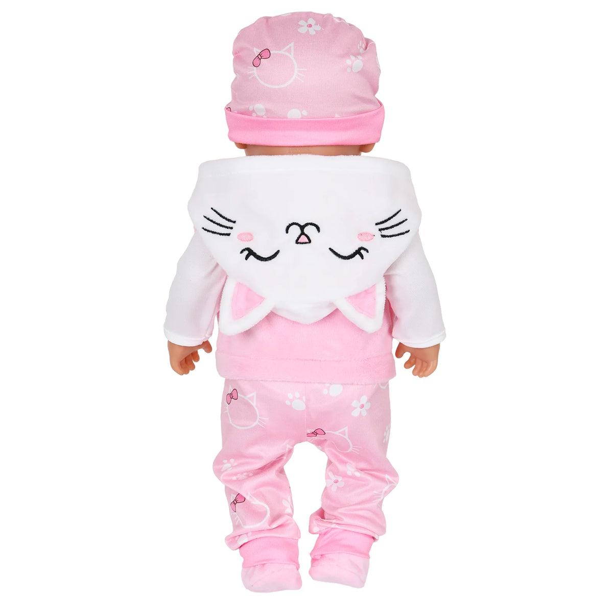 Adorable Animal Print Doll Outfit Set for 16-18 Inch Dolls