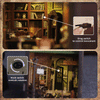 Eternal Bookstore DIY Book Nook Kit with LED Lighting