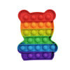 Rainbow Pop Fidget Toy – Large 20cm Squishy Sensory Stress Relief for Kids & Adults