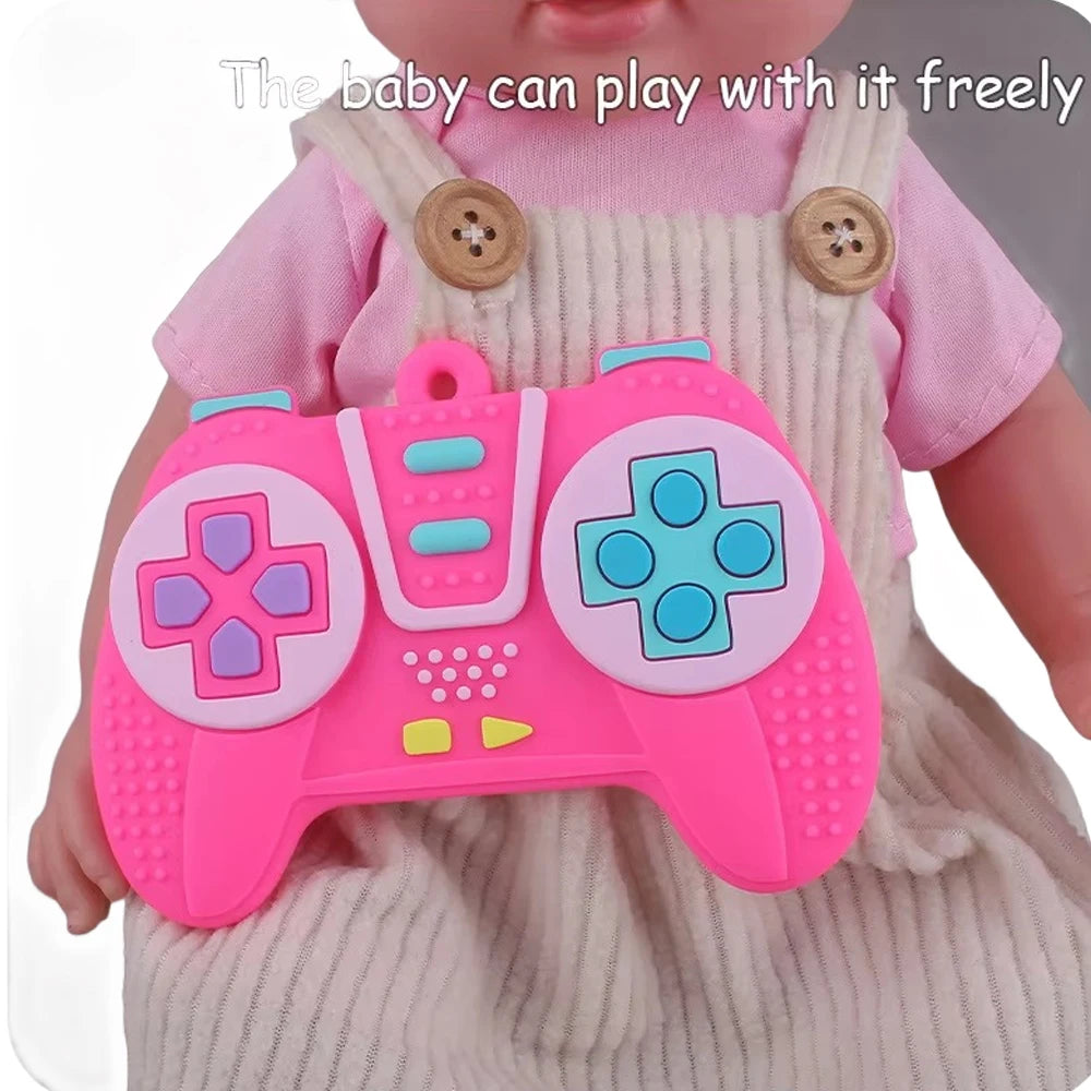 Baby Teething Toy Game Controller Silicone Chew Toy