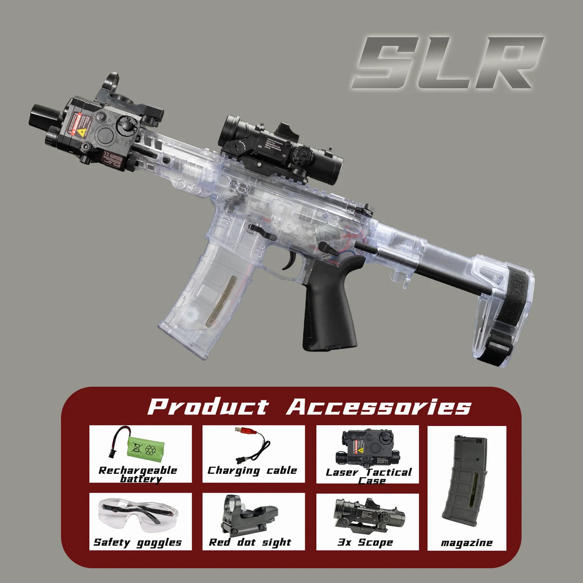 Automatic Electric Gel Ball Blaster for Outdoor Play