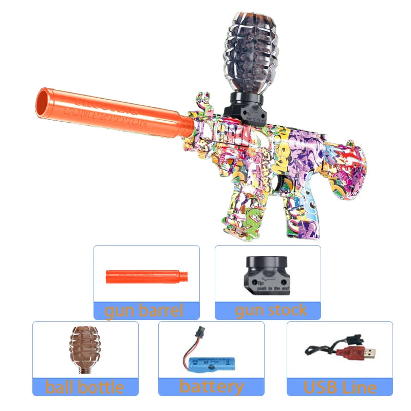 Rechargeable Electric Gel Ball Blaster Gun