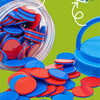 Translucent Colorful Letters & Numbers Set for Sensory Learning