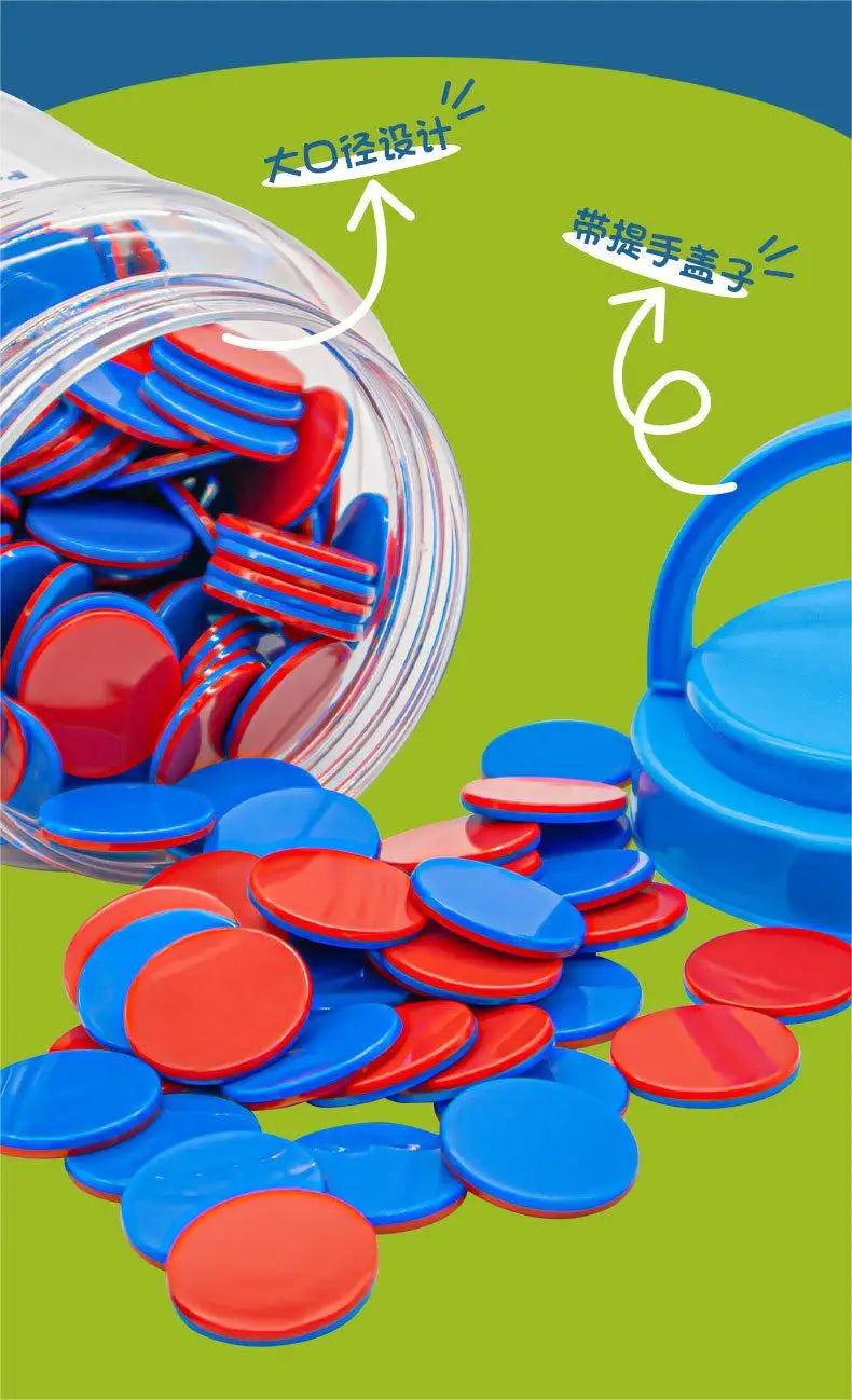 Translucent Colorful Letters & Numbers Set for Sensory Learning