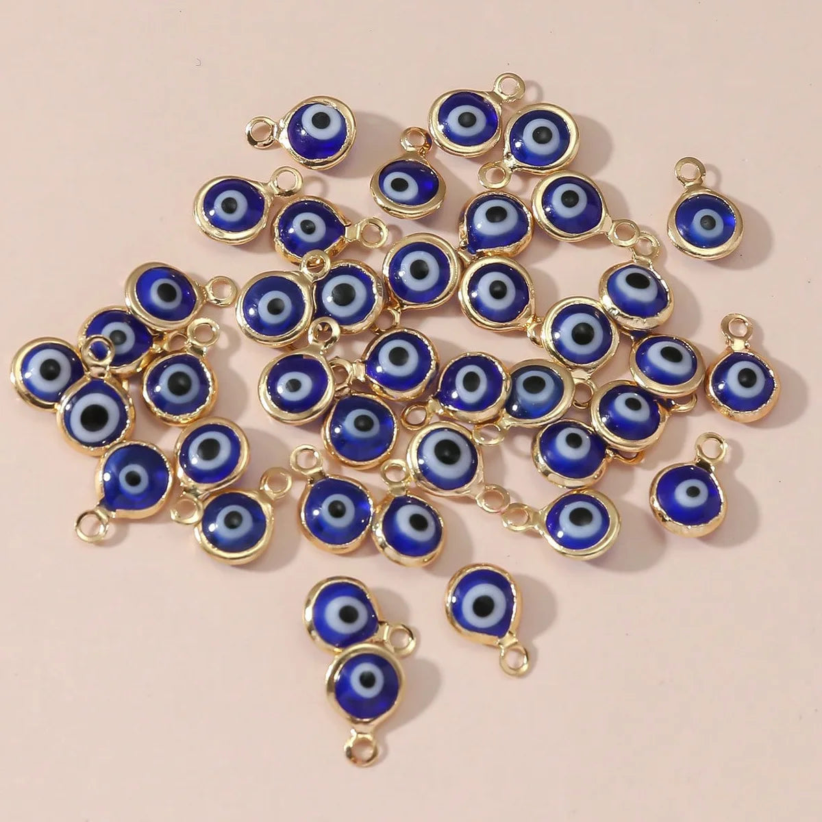 Evil Eye Charm Beads for DIY Jewelry Making