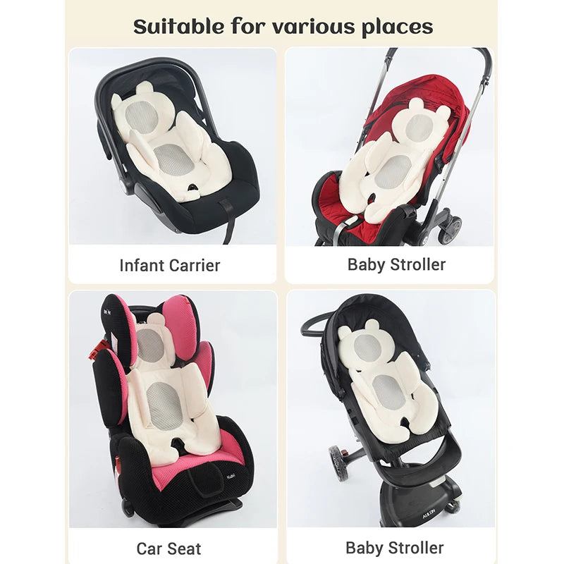 Universal Double-Sided Baby Stroller Seat Cushion