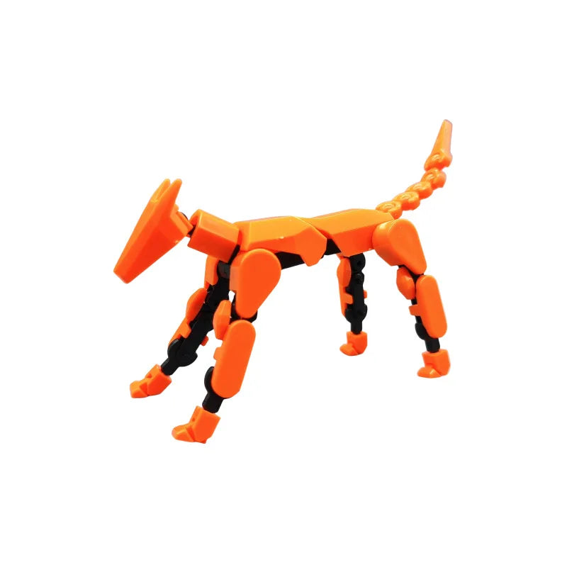 3D Articulated Action Figure Building Toy