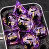Liquid Core Polyhedral Dice Set for RPG Games