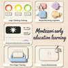 Montessori Busy Board with Plug Socket Sensory Toy for Toddlers