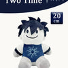 A dark blue plush toy resembling a character from the Forsaken game, measuring 20 cm.