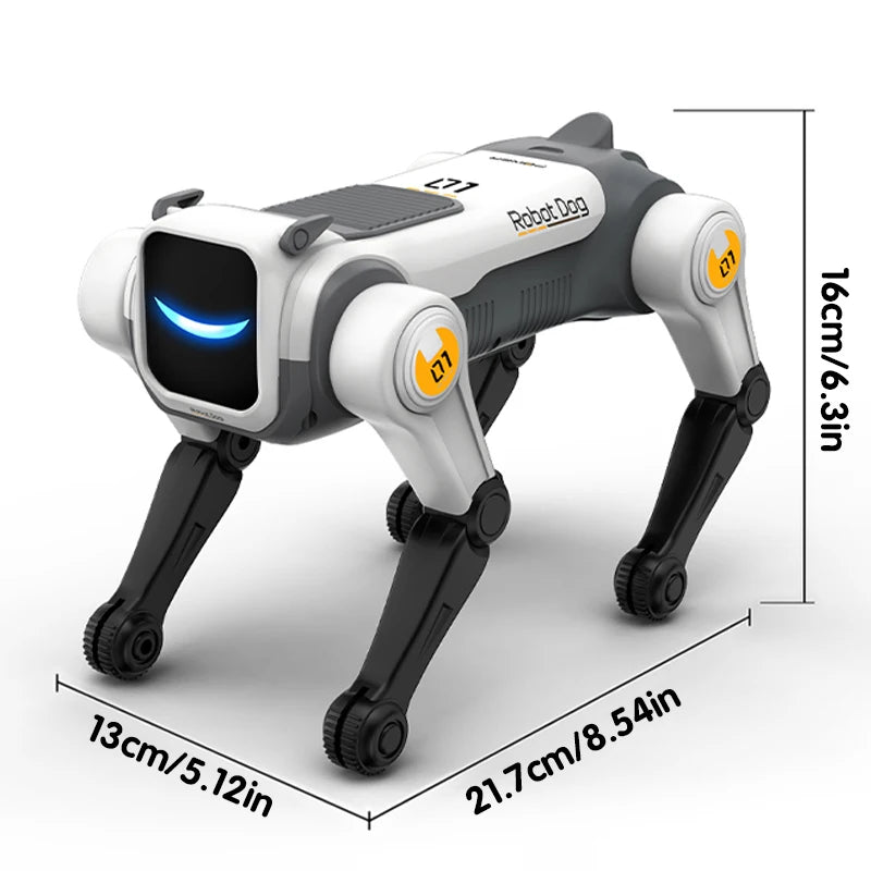 Interactive Robot Dog with Voice Commands and Dance Moves