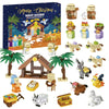 24-Day Christmas Advent Calendar with DIY Tree & Train Set