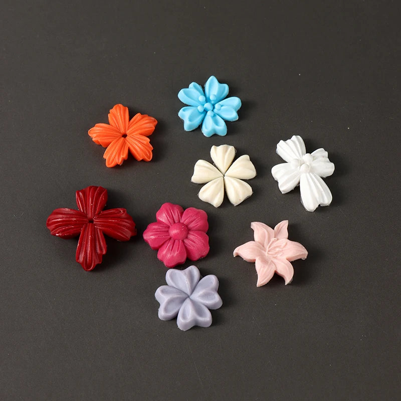 Floral Silicone Nail Art Stencils for 3D Design