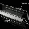 Clear Acrylic Pen Display Holder with Brush Storage