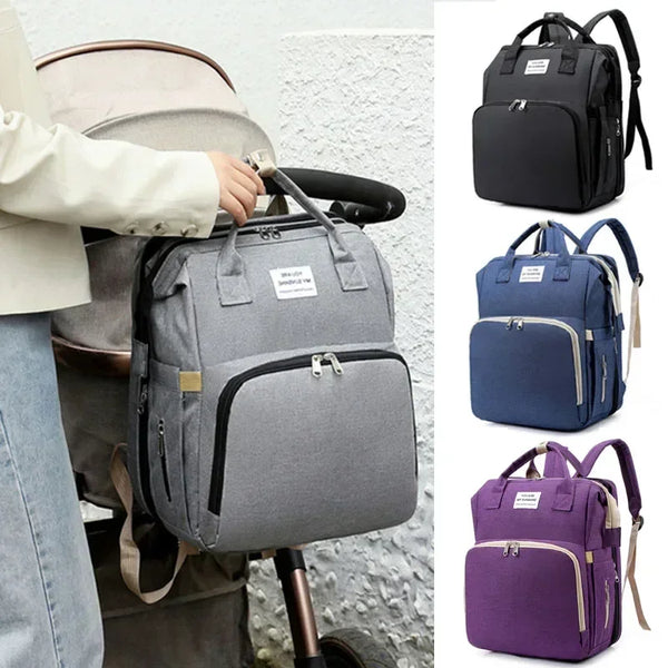 Large Capacity Diaper Bag Backpack with Changing Mat